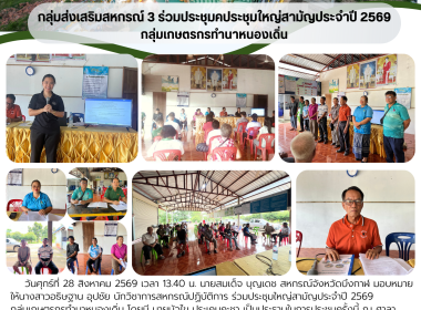 กลุ่มส่งเสริมสหกรณ์ 3 ร่วมประชุมใหญ่สามัญประจำปี ... พารามิเตอร์รูปภาพ 12